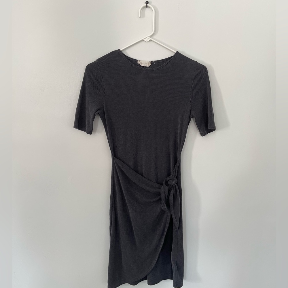 Altar’d state bodycon grey dress